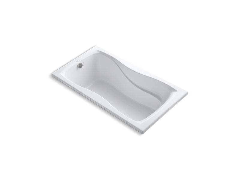 KOHLER K-1219 Hourglass 32 60" x 32" drop-in bath with reversible drain