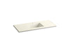 KOHLER K-2783-1 Ceramic/Impressions 49" Vitreous china vanity top with integrated rectangular sink
