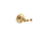 KOHLER 26525-2MB Decorative Double Robe Hook in Modern Brass