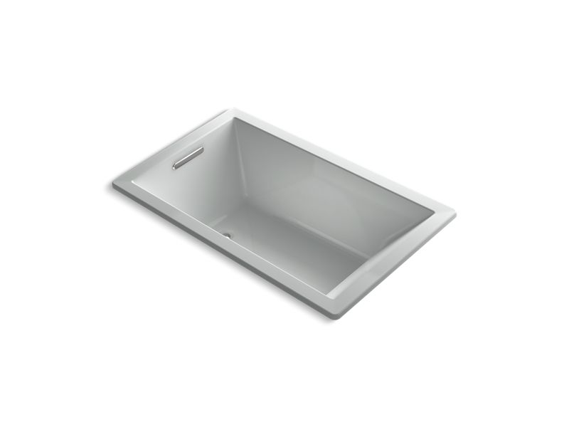 KOHLER K-1849-G-95 Underscore Rectangle 60" x 36" drop-in BubbleMassage(TM) Air Bath