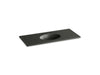 KOHLER K-2891-8 Ceramic/Impressions 49" Vitreous china vanity top with integrated oval sink