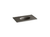 KOHLER K-2798-1 Ceramic/Impressions 37" Vitreous china vanity top with integrated oval sink
