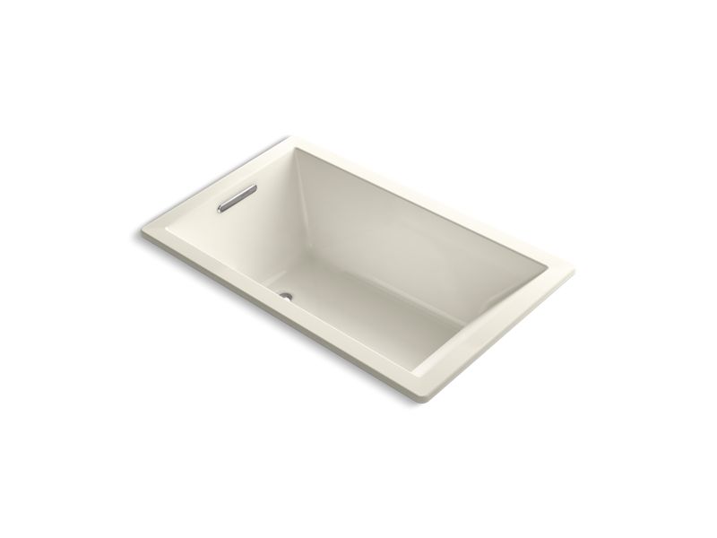 KOHLER K-1849-VB Underscore 60" x 36" drop-in VibrAcoustic bath