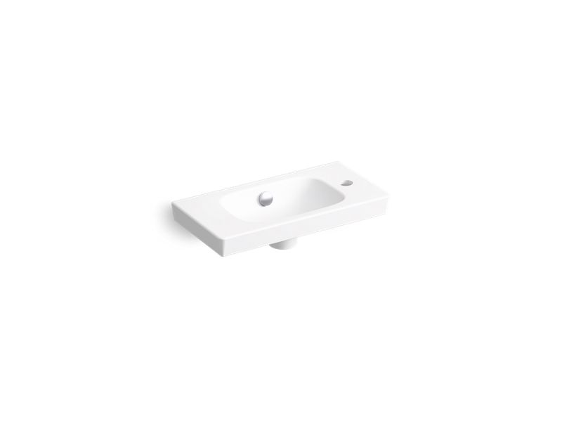 KOHLER K-80179-R ModernLife Wall-mount bathroom sink