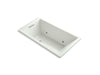 KOHLER K-1173-GVBCW-NY Underscore Rectangle 66" x 36" drop-in VibrAcoustic + BubbleMassage(TM) Air Bath with Bask(TM) heated surface and chromatherapy