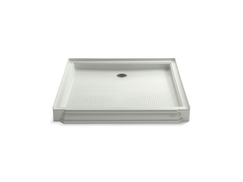 KOHLER K-9567 Memoirs 48" x 48" Single threshold rear center drain shower base