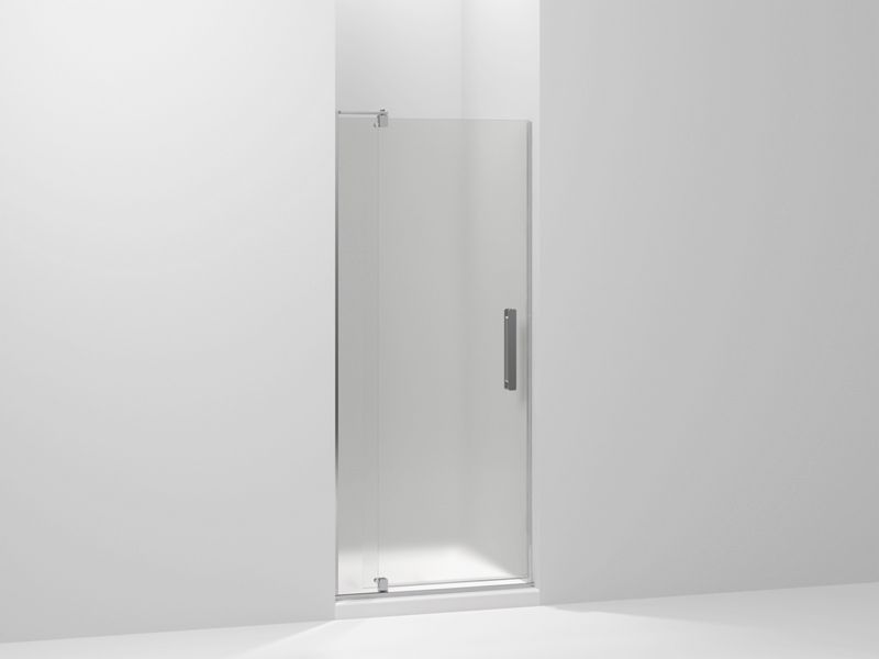 KOHLER K-707501-D3 Revel Pivot shower door, 70" H x 27-5/16 - 31-1/8" W, with 5/16" thick Frosted glass