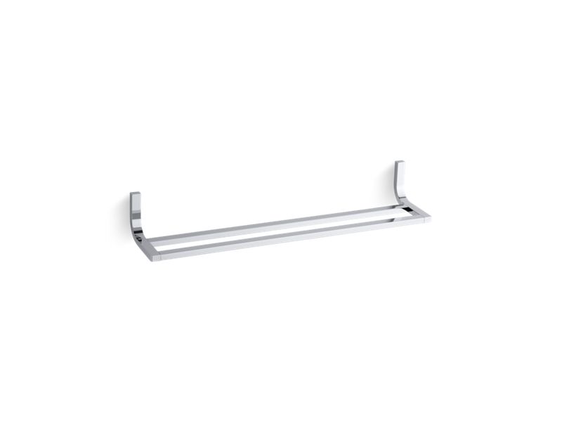 KOHLER K-11582 Loure 24" double towel bar