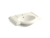 KOHLER K-2295-1-96 Devonshire Bathroom sink with single faucet hole