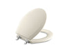 KOHLER K-4726-T-47 Triko round-front toilet seat with Polished Chrome hinges