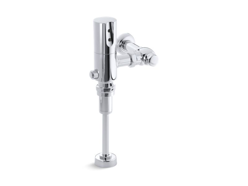 KOHLER 7542-CP Tripoint Exposed Hybrid 1.0 Gpf Flushometer For Urinal Installation in Polished Chrome