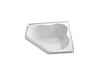 KOHLER K-1155-F 5454 54" x 54" alcove bath with integral flange