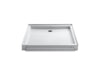 KOHLER K-9567 Memoirs 48" x 48" Single threshold rear center drain shower base