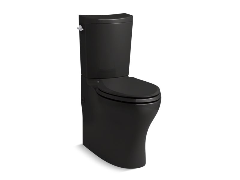 KOHLER 75790 Persuade Curv Two-piece elongated toilet with skirted trapway, dual-flush