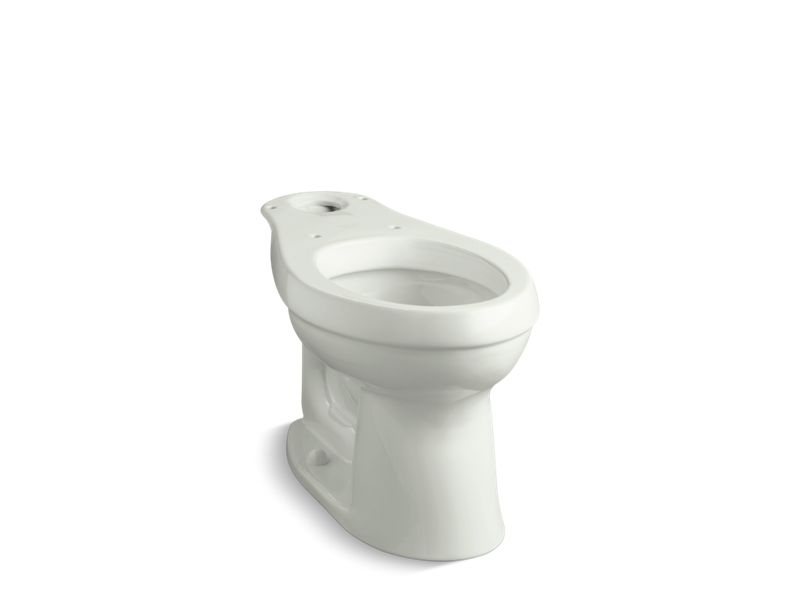 KOHLER K-4309-NY Cimarron Comfort Height Elongated chair height toilet bowl with exposed trapway