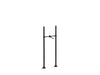 KOHLER K-128 Antique Riser tubes and cross connection, 29-5/8" long