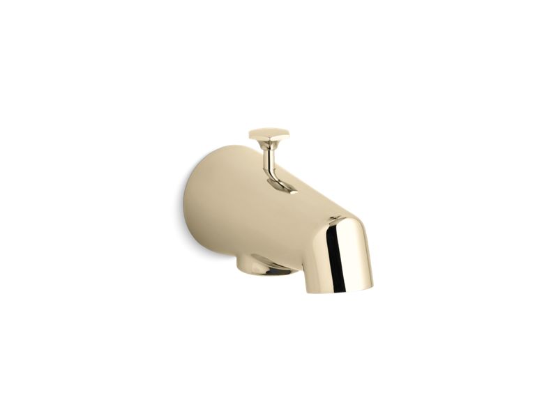 KOHLER 6855-AF Antique Standard 4-7/8" Diverter Bath Spout in Vibrant French Gold