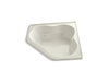 KOHLER K-1160-F-96 Tercet 60" x 60" whirlpool with integral flange and center drain