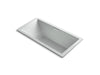 KOHLER K-1835-GHVB Underscore 72" x 36" VibrAcoustic bath with Heated BubbleMassage