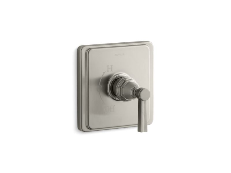 KOHLER TS13135-4B-BN Pinstripe Rite-Temp(R) Valve Trim With Lever Handle in Vibrant Brushed Nickel