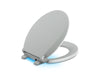 KOHLER K-75758 Cachet Nightlight Quiet-Close round-front toilet seat