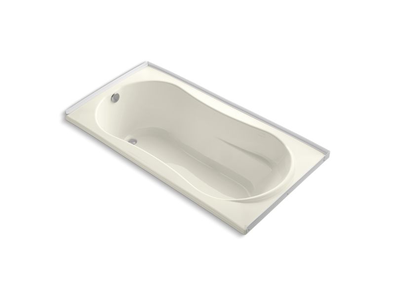 KOHLER 1159-L-96 7236 72" X 36" Alcove Bath With Flange And Left-Hand Drain in Biscuit