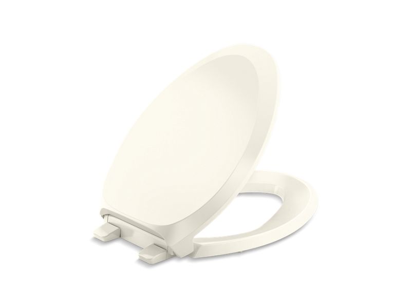 KOHLER K-4713-RL French Curve ReadyLatch Quiet-Close elongated toilet seat