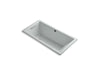 KOHLER K-1167-G-95 Underscore Rectangle 60" x 30" drop-in BubbleMassage(TM) Air Bath