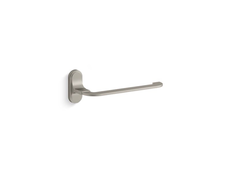 KOHLER 26536-BN Industrial Towel Arm in Vibrant Brushed Nickel