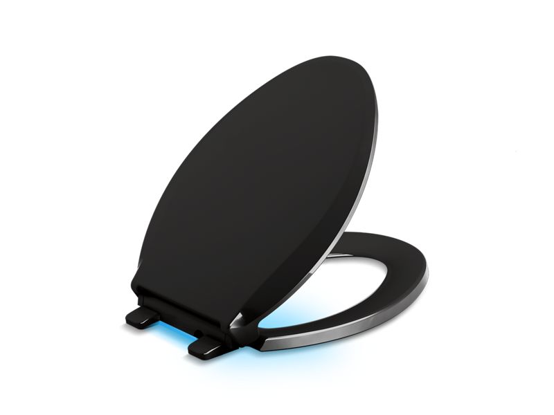 KOHLER K-75796 Cachet Nightlight Quiet-Close elongated toilet seat