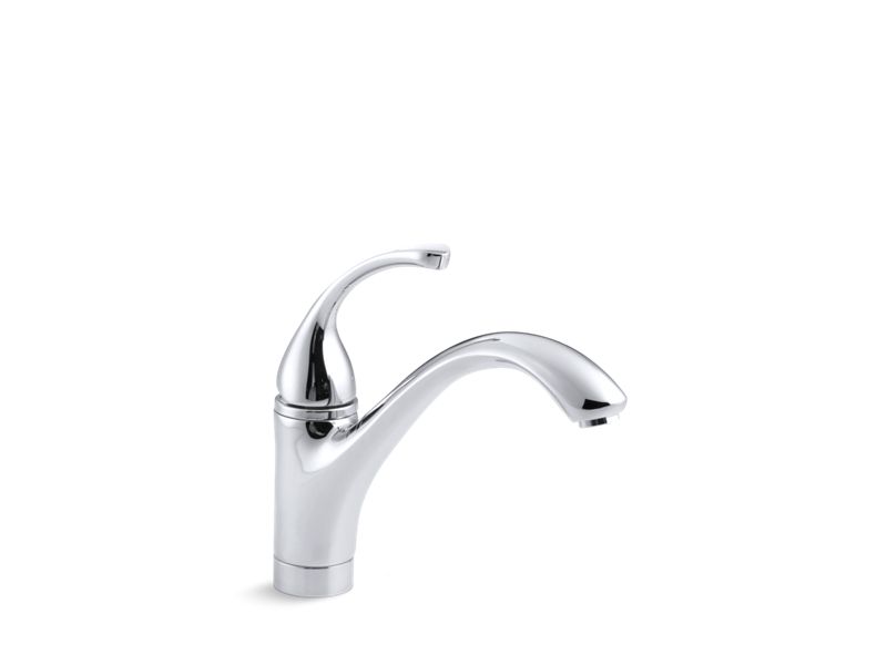 KOHLER 10415-CP Fort?? Single-Hole Kitchen Sink Faucet With 9-1/16" Spout in Polished Chrome