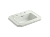 KOHLER K-2325-8-NY Kathryn Drop-in bathroom sink with 8" widespread faucet holes