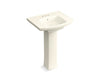 KOHLER K-24050-4 Kelston Pedestal bathroom sink with 4" centerset faucet holes