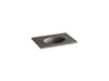 KOHLER K-2796-8 Ceramic/Impressions 31" Vitreous china vanity top with integrated oval sink