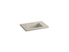 KOHLER K-2779-1 Ceramic/Impressions 31" Vitreous china vanity top with integrated rectangular sink
