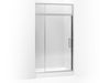 KOHLER 705872-SH Lattis Transom Metal, 42",48" in Bright Silver