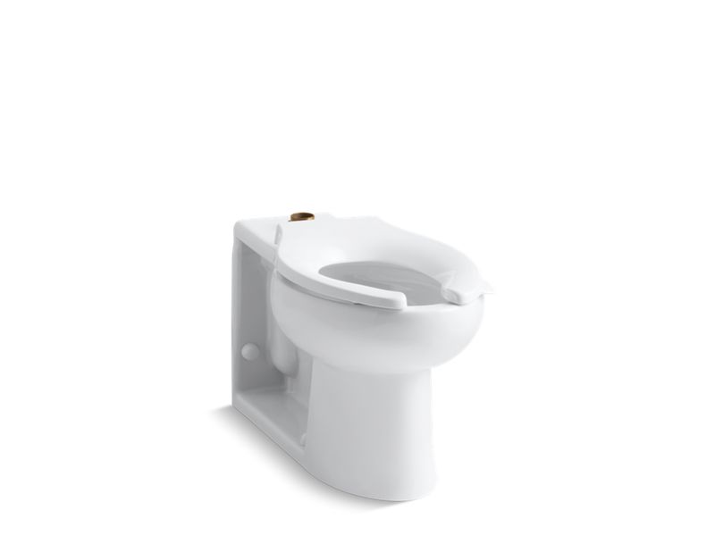 KOHLER K-4386 Anglesey Floor-mount top spud flushometer bowl