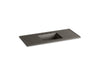 KOHLER K-2783-8 Ceramic/Impressions 49" Vitreous china vanity top with integrated rectangular sink