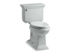 KOHLER 3817-U Memoirs Stately Two-piece elongated 1.28 gpf chair height toilet with insulated tank