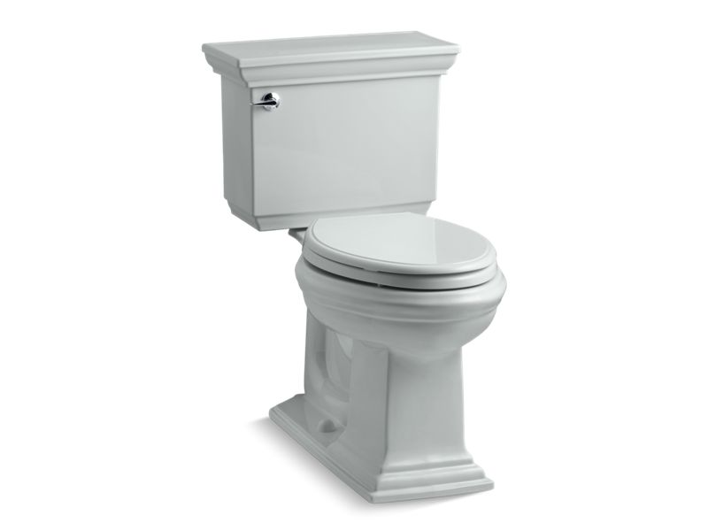 KOHLER 3817-U Memoirs Stately Two-piece elongated 1.28 gpf chair height toilet with insulated tank