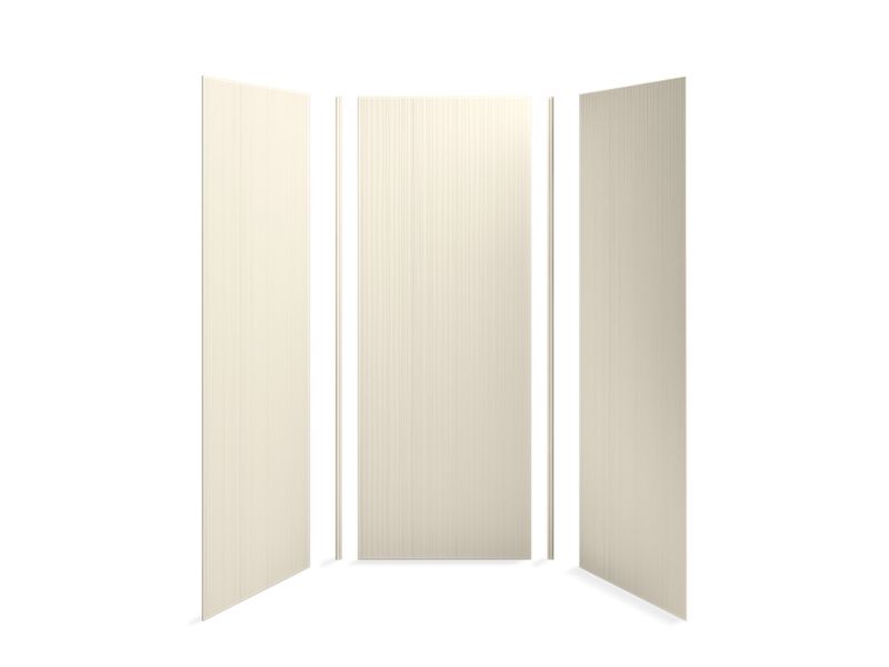 KOHLER K-97611-T02-47 Choreograph 36" x 36" x 96" shower wall kit, Cord texture