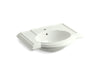 KOHLER K-2295-1-NY Devonshire Bathroom sink with single faucet hole