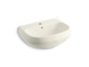 KOHLER K-2296-1-96 Wellworth Bathroom sink basin with single faucet hole