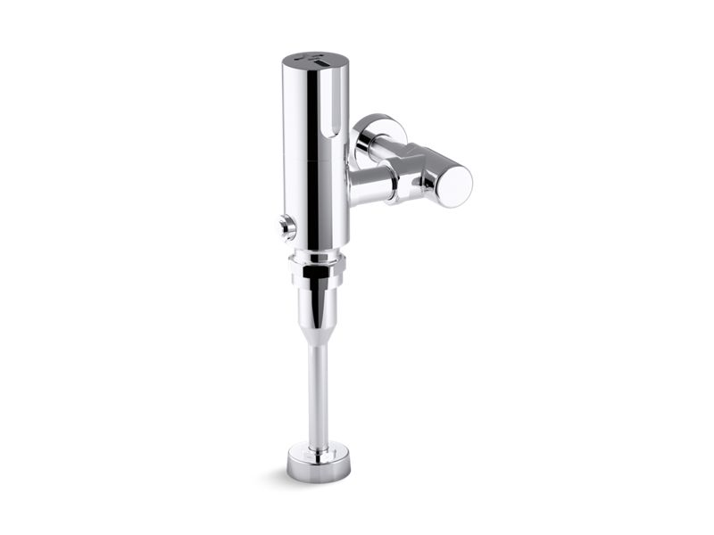 KOHLER 7527-CP Wave Touchless Hybrid 1.0 Gpf Washdown Urinal Flushometer in Polished Chrome