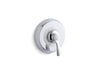 KOHLER TS12021-4-CP Fairfax Rite-Temp(R) Valve Trim With Lever Handle in Polished Chrome