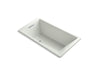KOHLER K-1173-VBW Underscore 66" x 36" drop-in VibrAcoustic bath with Bask heated surface