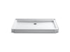 KOHLER K-9568 Memoirs 60" x 34" single threshold rear center drain shower base