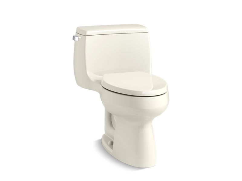 KOHLER K-3615-96 Gabrielle Comfort Height One-piece compact elongated 1.28 gpf chair height toilet with slow close seat