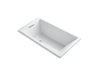 KOHLER K-1173-GHVB Underscore 66" x 36" VibrAcoustic bath with Heated BubbleMassage