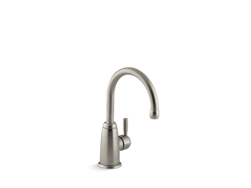 KOHLER 6665-BN Wellspring Beverage Faucet With Contemporary Design in Vibrant Brushed Nickel